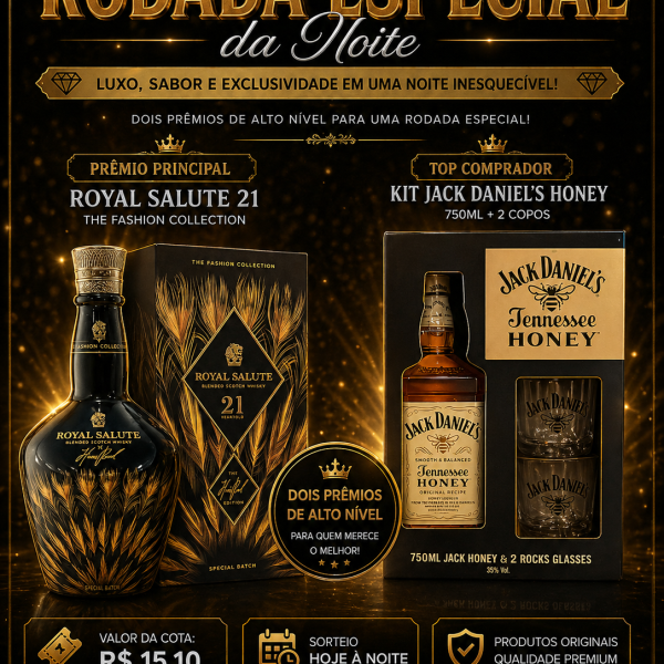 🔥 RODADA ESPECIAL DA NOITE 🔥
