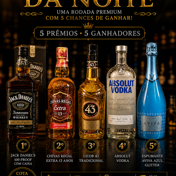 🌙 SORTEIO ESPECIAL DA NOITE 🌙