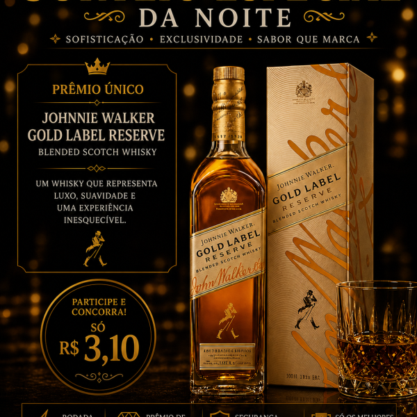 🚨 SORTEIO ESPECIAL DA NOITE 🚨
