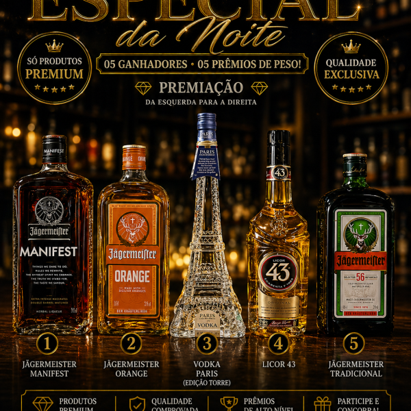 🏆 SORTEIO ESPECIAL DA NOITE 🏆