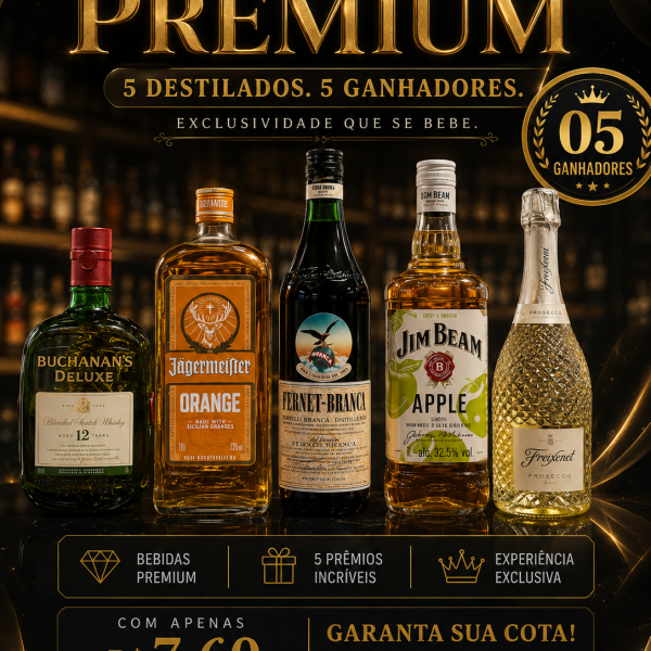 🔥 SORTEIO PREMIUM DA TARDE 🔥