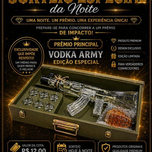 🔥 SORTEIO ESPECIAL DA NOITE 🔥