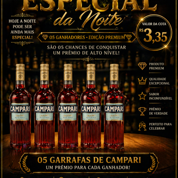 🔥 SORTEIO ESPECIAL DA NOITE 🔥