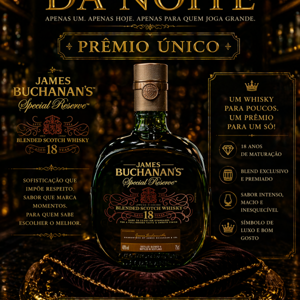 🚨 SORTEIO ESPECIAL DA NOITE 🚨