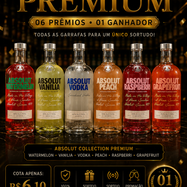 🍸🔥 SORTEIO PREMIUM DA TARDE 🔥🍸