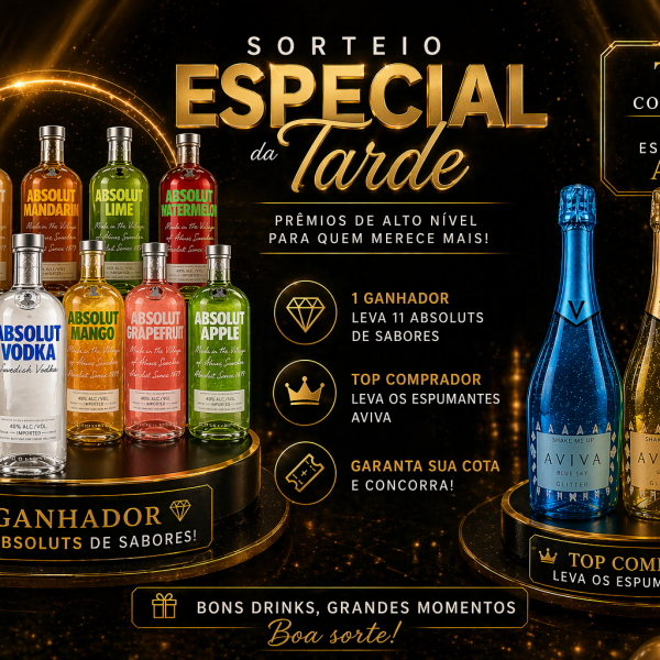 🚨🔥 SORTEIO ESPECIAL DA TARDE – NÍVEL PESADO! 🔥🚨