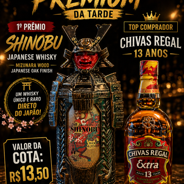 SORTEIO PREMIUM DA TARDE