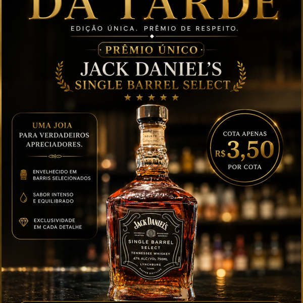 🥃🔥 PRÊMIO ÚNICO DA TARDE 🔥🥃