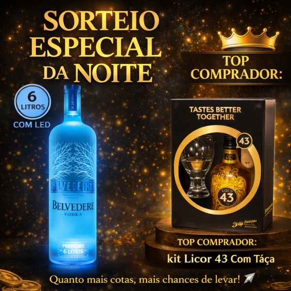 🚨 SORTEIO ESPECIAL DA NOITE 🚨