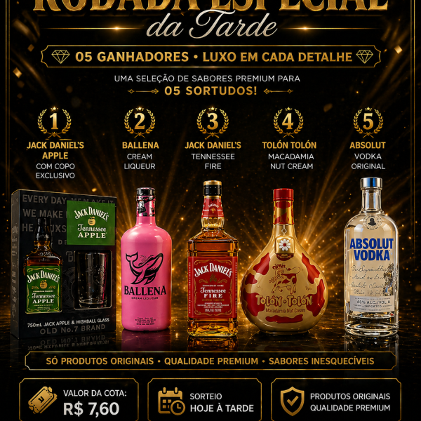 🔥 RODADA ESPECIAL DA TARDE 🔥