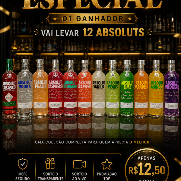 🍸🔥 SORTEIO ESPECIAL 🔥🍸