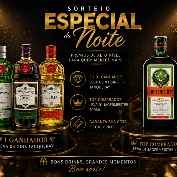 🚨🔥 SORTEIO ESPECIAL DA NOITE 🔥🚨