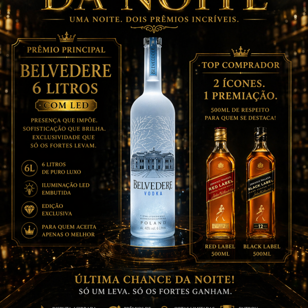 🚨 SORTEIO ESPECIAL DA NOITE 🚨