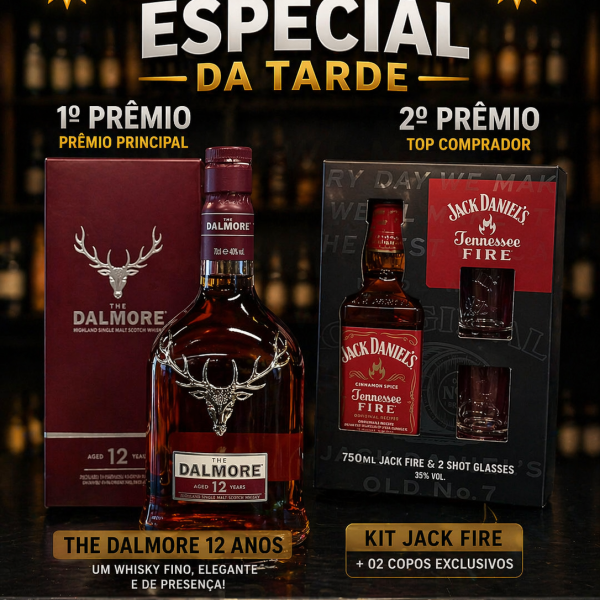 🚨🥃 SORTEIO ESPECIAL DA TARDE – PESADO E DE RESPEITO! 🥃🚨