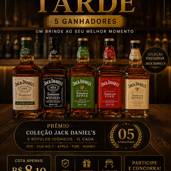 🥃✨ SORTEIO ESPECIAL DA TARDE ✨🥃
