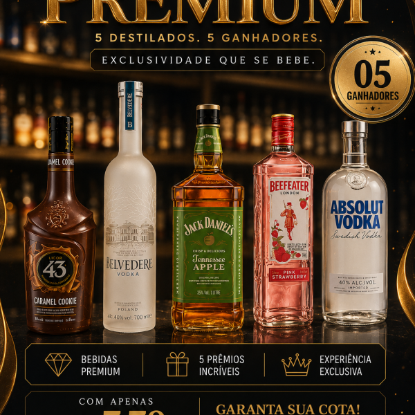 🚨 SORTEIO PREMIUM DA TARDE 🚨