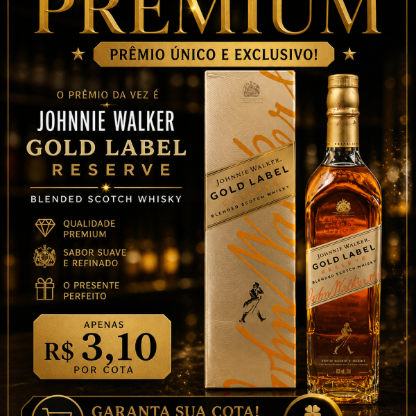 🥃✨ PRÊMIO ÚNICO PREMIUM ✨🥃