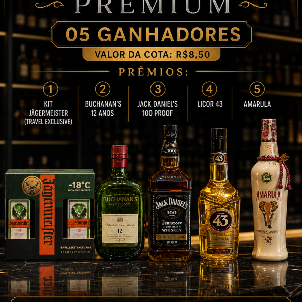 🔥 SORTEIO PREMIUM – EDIÇÃO ESPECIAL 🔥